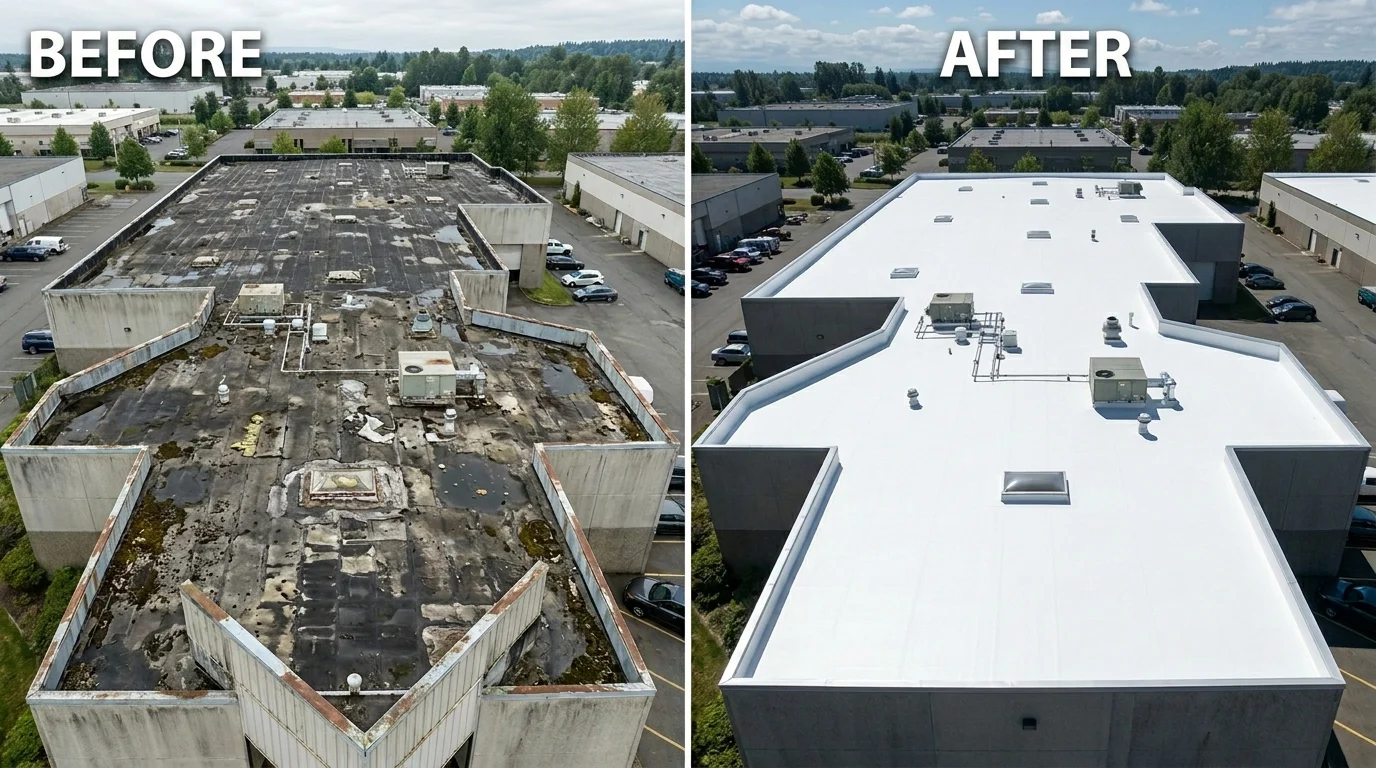 Commercial_roofing_before_and after project images