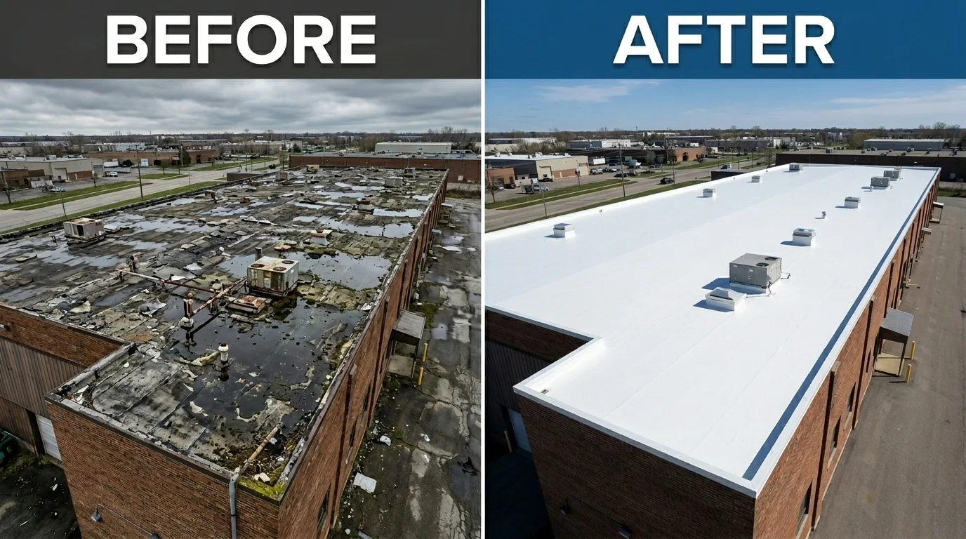 Commercial_roofing_before_and after project images